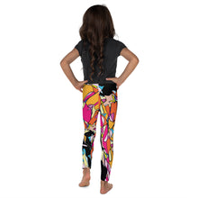 Load image into Gallery viewer, Black Seahorse Kid&#39;s Leggings
