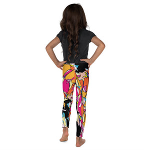 Black Seahorse Kid's Leggings