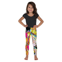 Load image into Gallery viewer, Black Seahorse Kid&#39;s Leggings
