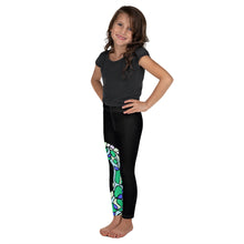 Load image into Gallery viewer, Black Snake Kid&#39;s Leggings
