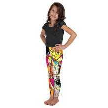 Load image into Gallery viewer, Black Seahorse Kid&#39;s Leggings
