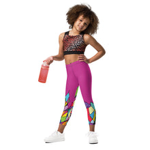 Load image into Gallery viewer, Zebra Kid&#39;s Leggings
