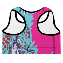 Load image into Gallery viewer, Cheetah Padded Sports Bra
