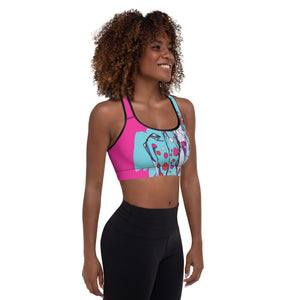 Cheetah Padded Sports Bra