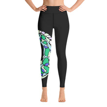 Load image into Gallery viewer, Black Snake Leggings
