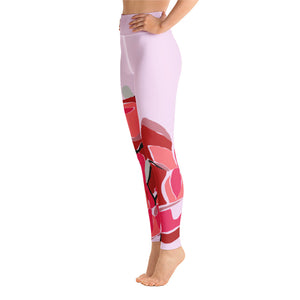 Selago Poinsettia Yoga Leggings