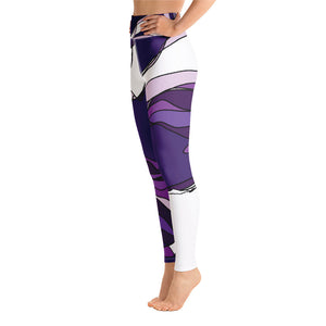 Purple Panda Yoga Leggings