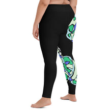 Load image into Gallery viewer, Black Snake Leggings
