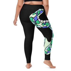 Black Snake Leggings