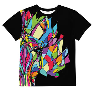 Zebra Youth crew neck t-shirt