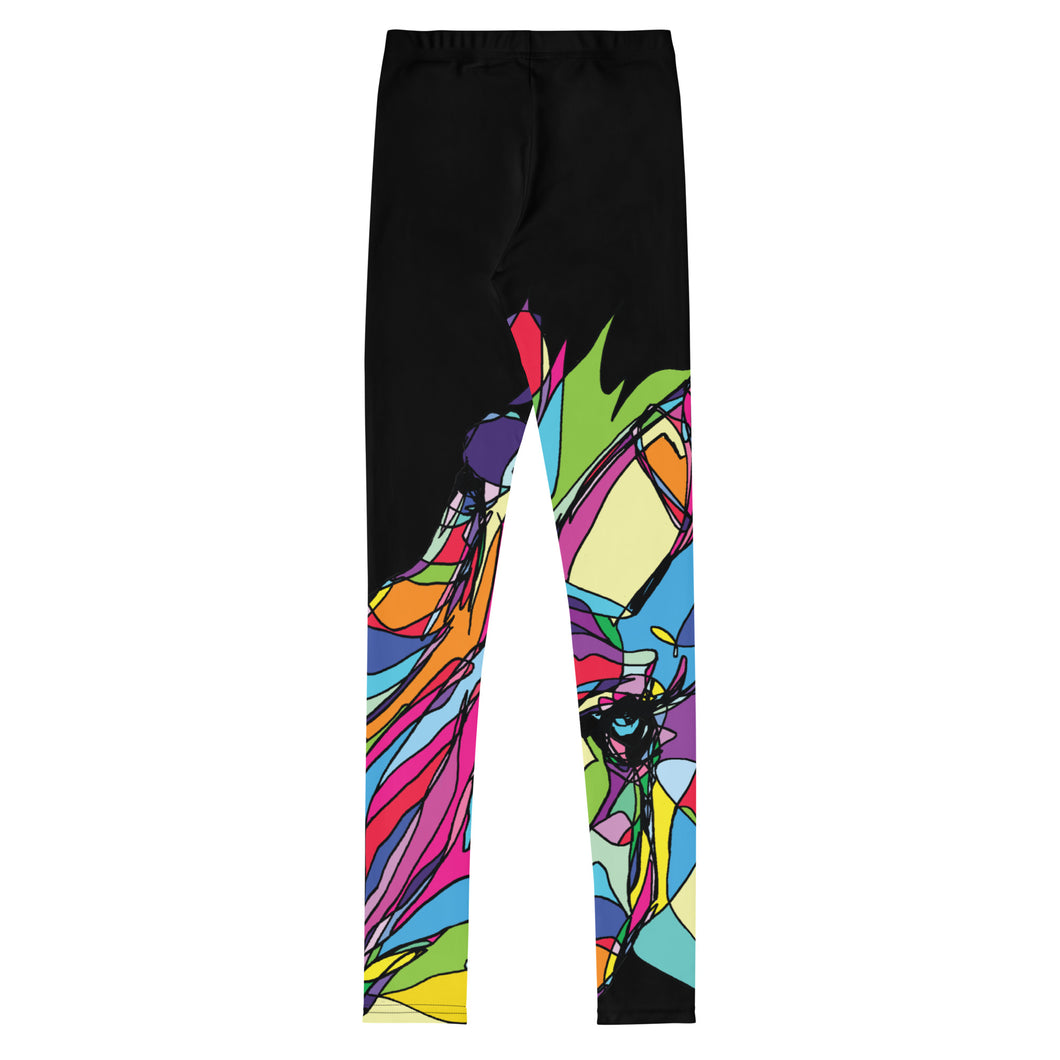 Zebra Youth Leggings