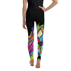 Zebra Youth Leggings