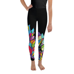 Zebra Youth Leggings