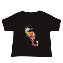 Load image into Gallery viewer, Seahorse Baby Jersey Short Sleeve Tee
