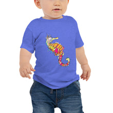 Load image into Gallery viewer, Seahorse Baby Jersey Short Sleeve Tee
