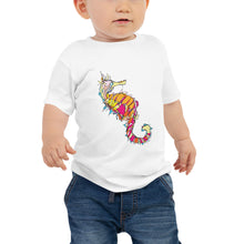 Load image into Gallery viewer, Seahorse Baby Jersey Short Sleeve Tee
