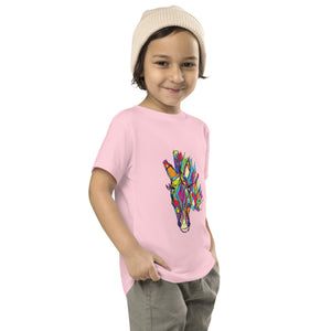 Zebra Toddler Short Sleeve Tee