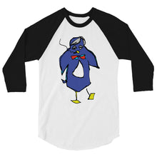 Load image into Gallery viewer, TD Penguin 3/4 sleeve raglan shirt
