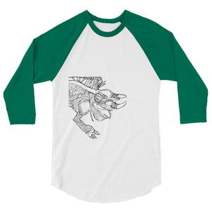 KL Lizard 3/4 sleeve raglan shirt