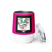 Load image into Gallery viewer, Pink Run Deer MC Wine tumbler
