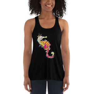 Seahorse Women's Flowy Racerback Tank