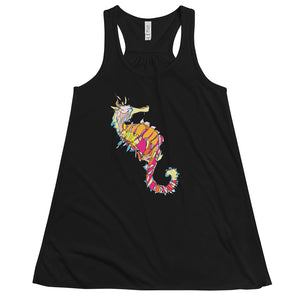 Seahorse Women's Flowy Racerback Tank