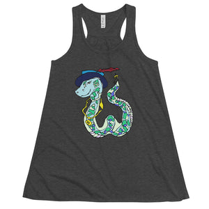 Snake Women's Flowy Racerback Tank