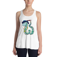 Load image into Gallery viewer, Snake Women&#39;s Flowy Racerback Tank
